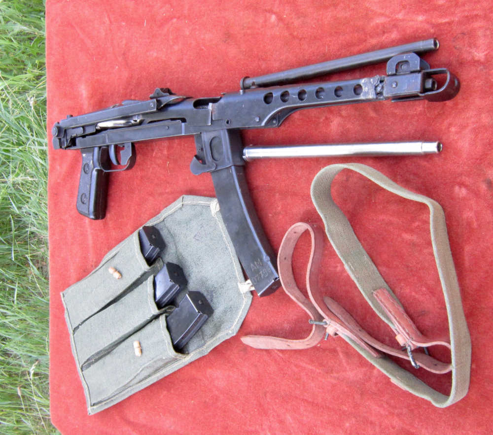 PPS43 folder parts kit full receiver,9mm or7.62 barrel,4 mags,sling,carrier-img-15