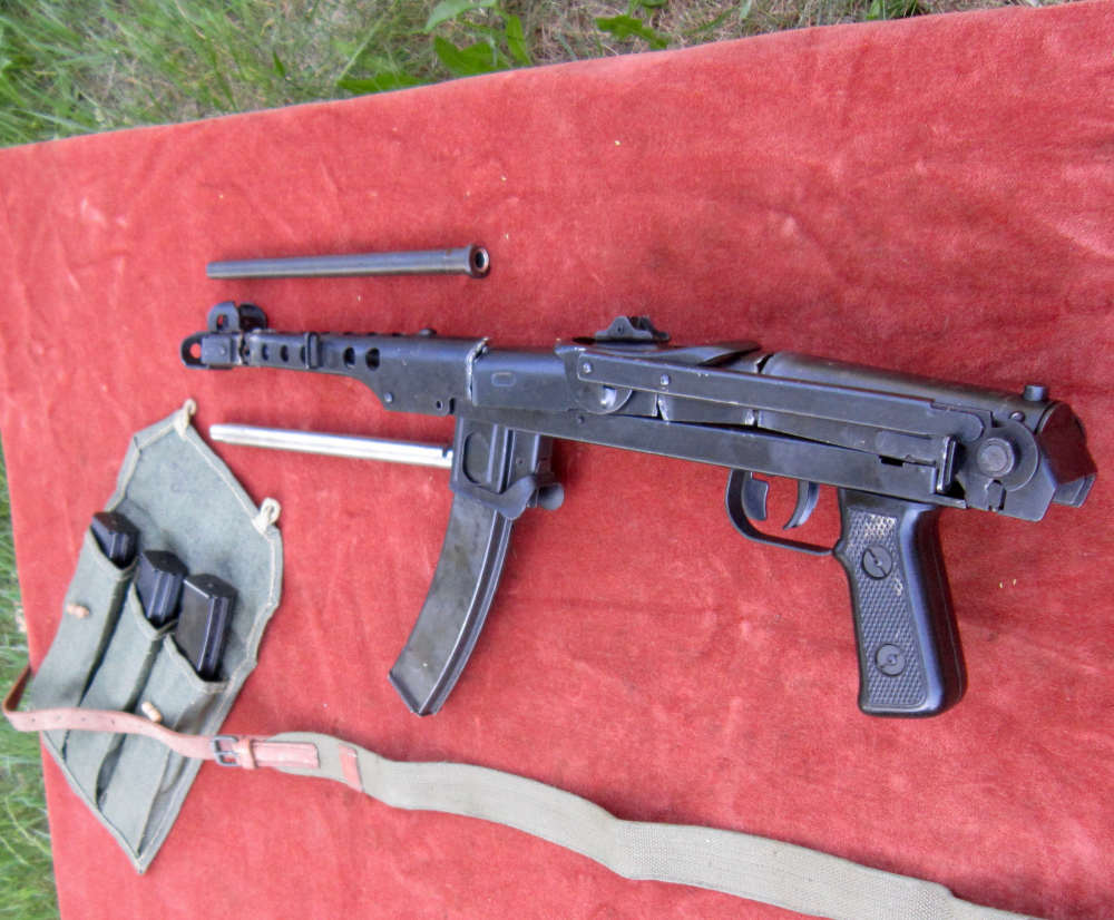 PPS43 folder parts kit full receiver,9mm or7.62 barrel,4 mags,sling,carrier-img-11