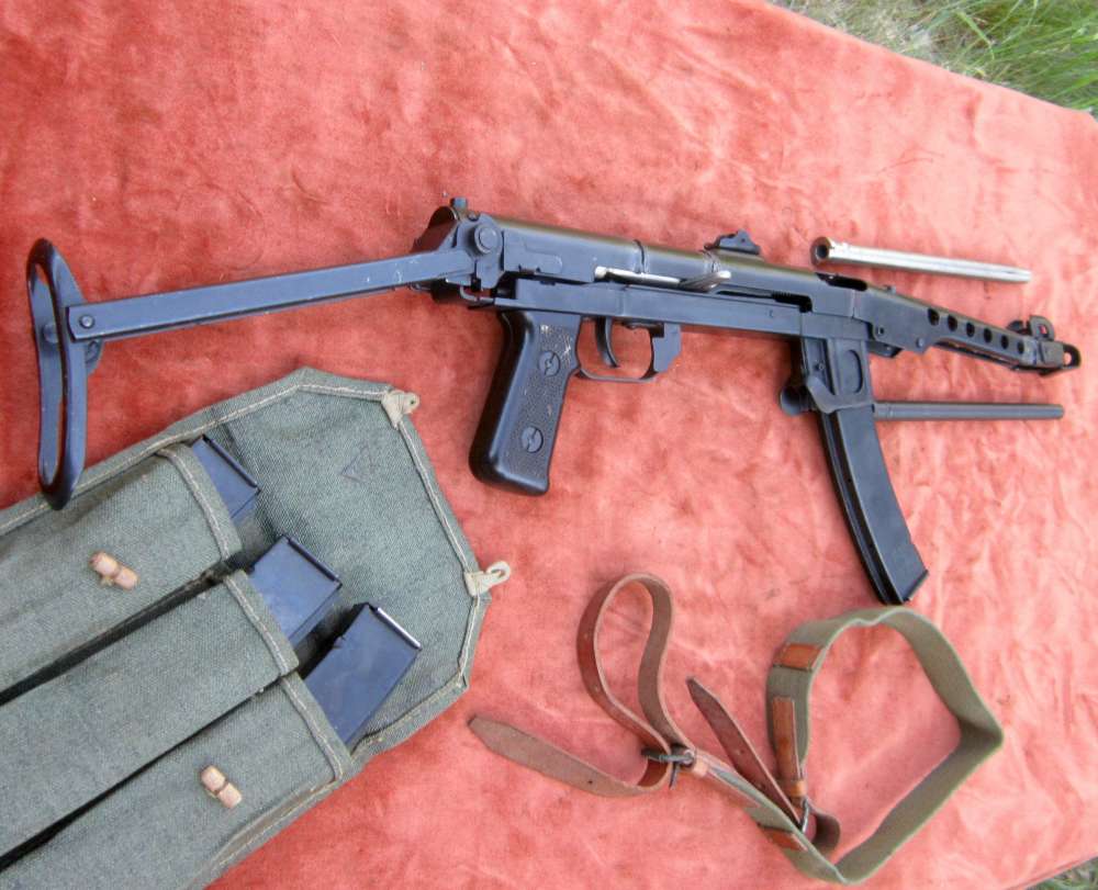 PPS43 folder parts kit full receiver,9mm or7.62 barrel,4 mags,sling,carrier-img-0