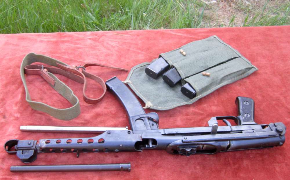 PPS43 folder parts kit full receiver,9mm or7.62 barrel,4 mags,sling,carrier-img-13