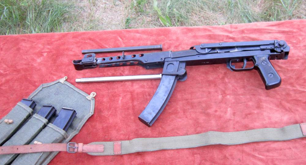 PPS43 folder parts kit full receiver,9mm or7.62 barrel,4 mags,sling,carrier-img-21