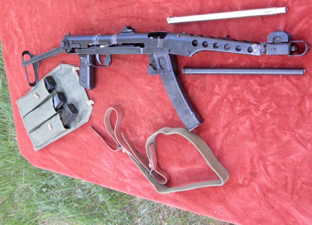 PPS43 folder parts kit full receiver,9mm or7.62 barrel,4 mags,sling,carrier-img-24
