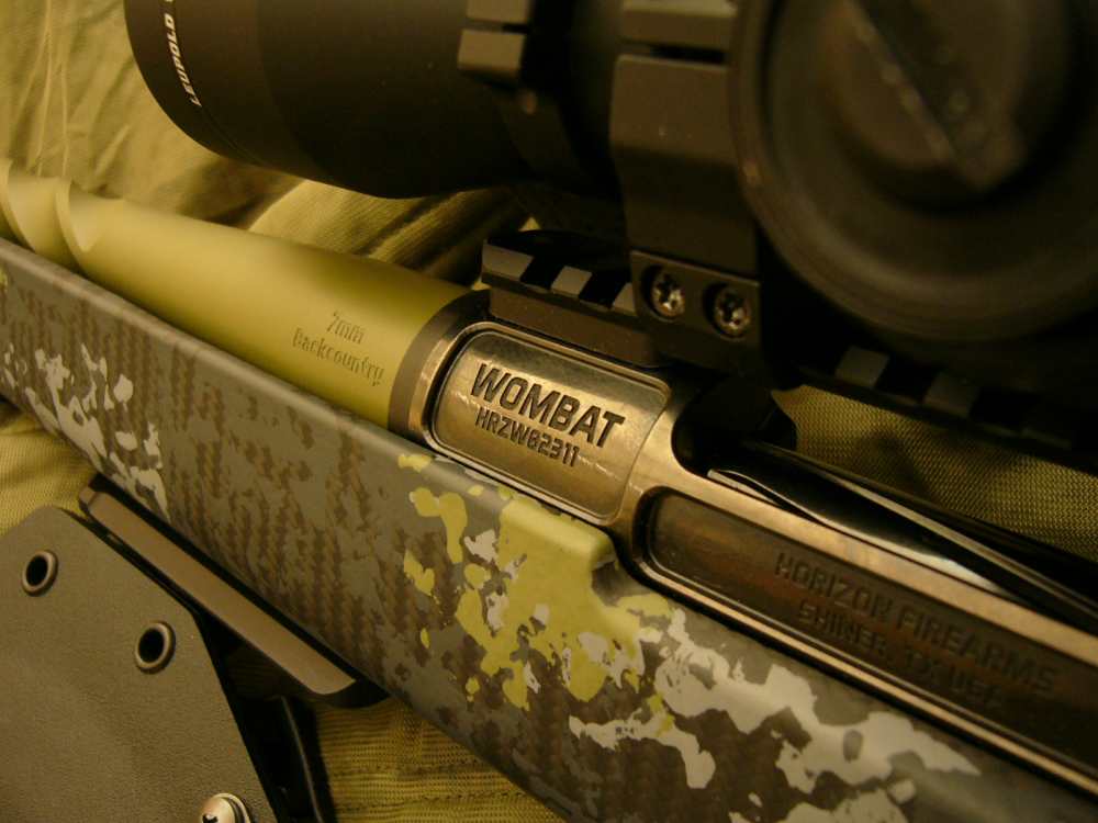 HORIZON VENATIC 7MM BACKCOUNTRY 197429 LEUPOLD GUNWERKS RETICLE CASE AMMO -img-20