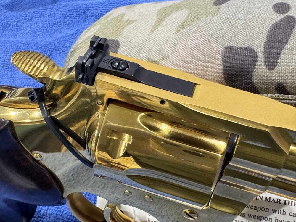 COLT KING COBRA 357 MAGNUM LEGACY EDITION GOLD PLATED NIB 1 OF 1000 (J-24)-img-22