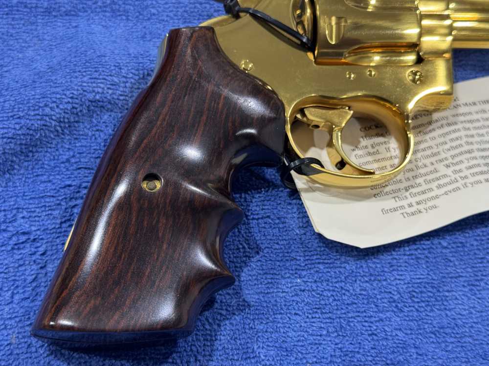 COLT KING COBRA 357 MAGNUM LEGACY EDITION GOLD PLATED NIB 1 OF 1000 (J-24)-img-14