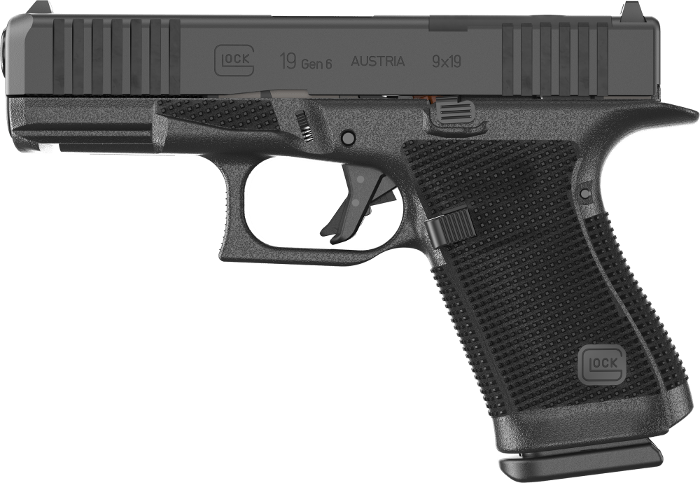 Glock G19 Gen6 9mm W/3 Magazines -img-1