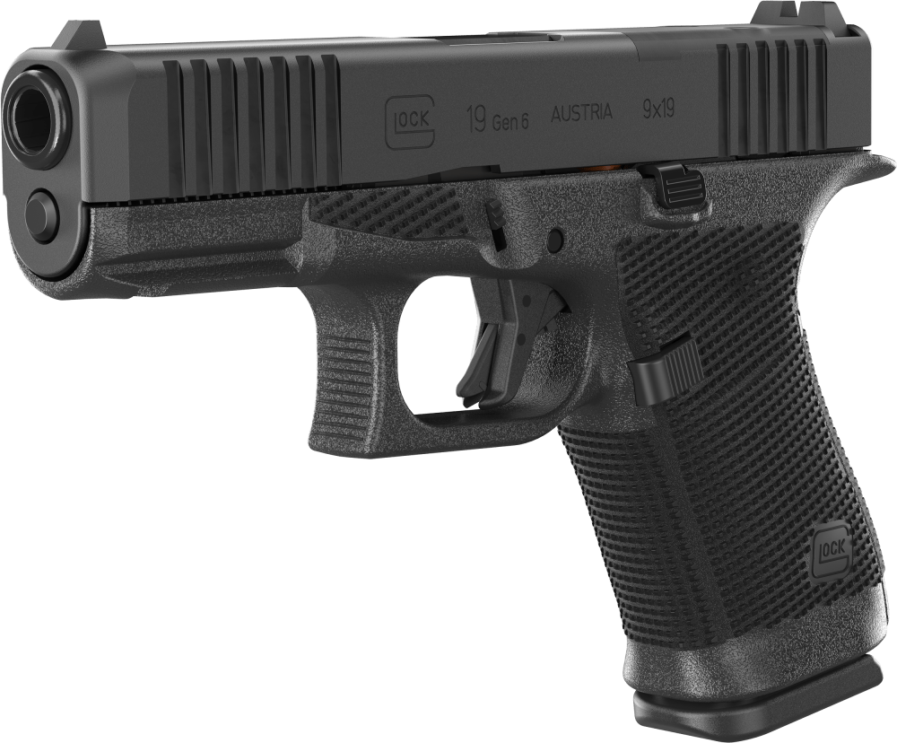 Glock G19 Gen6 9mm W/3 Magazines -img-2