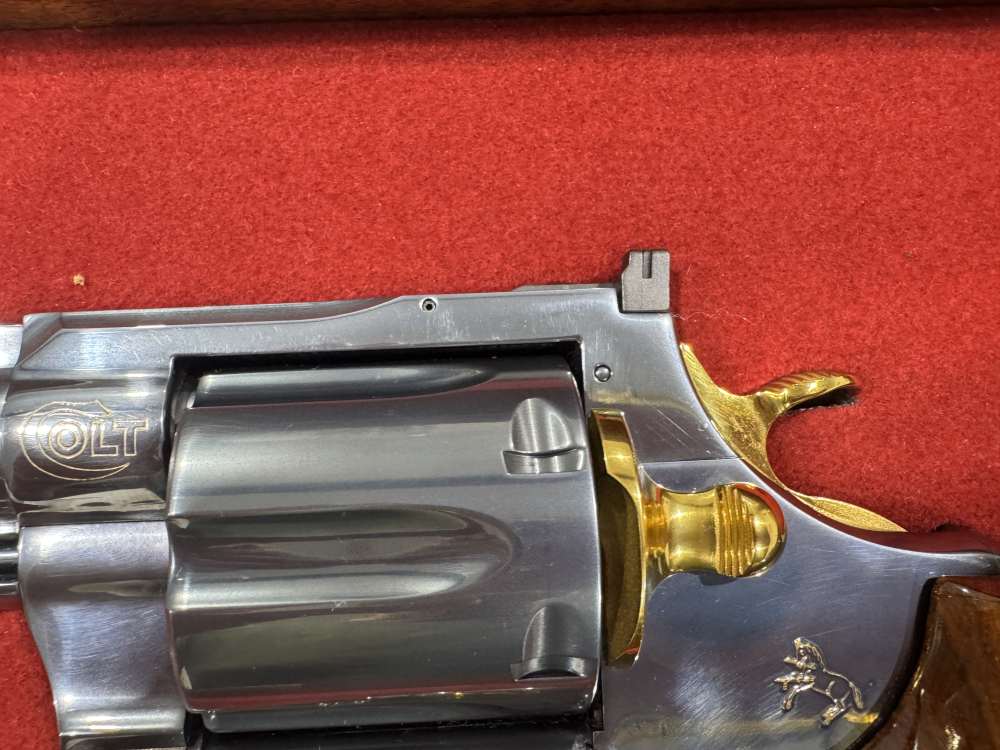 COLT ANACONDA 44 MAG AMERICAN HISTORICAL ASSOC LEGACY GOLD ENGRAVED (J-29)-img-11