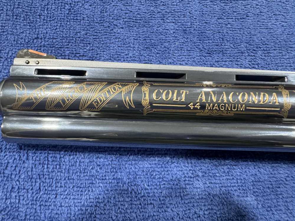 COLT ANACONDA 44 MAG AMERICAN HISTORICAL ASSOC LEGACY GOLD ENGRAVED (J-29)-img-16