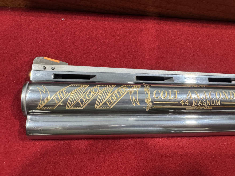 COLT ANACONDA 44 MAG AMERICAN HISTORICAL ASSOC LEGACY GOLD ENGRAVED (J-29)-img-8