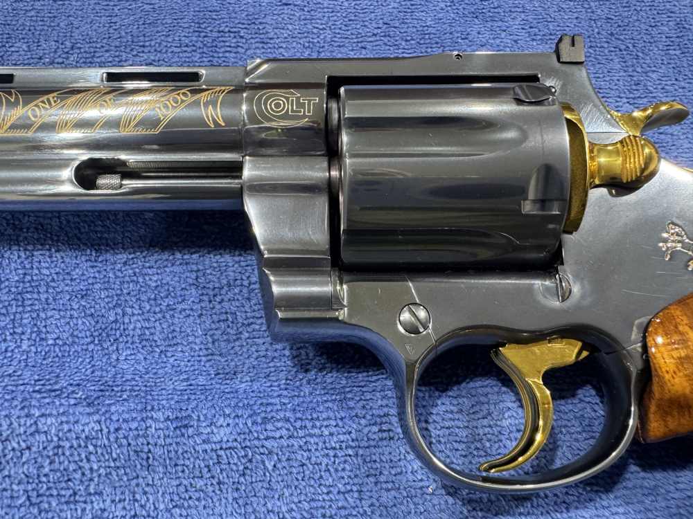 COLT ANACONDA 44 MAG AMERICAN HISTORICAL ASSOC LEGACY GOLD ENGRAVED (J-29)-img-14
