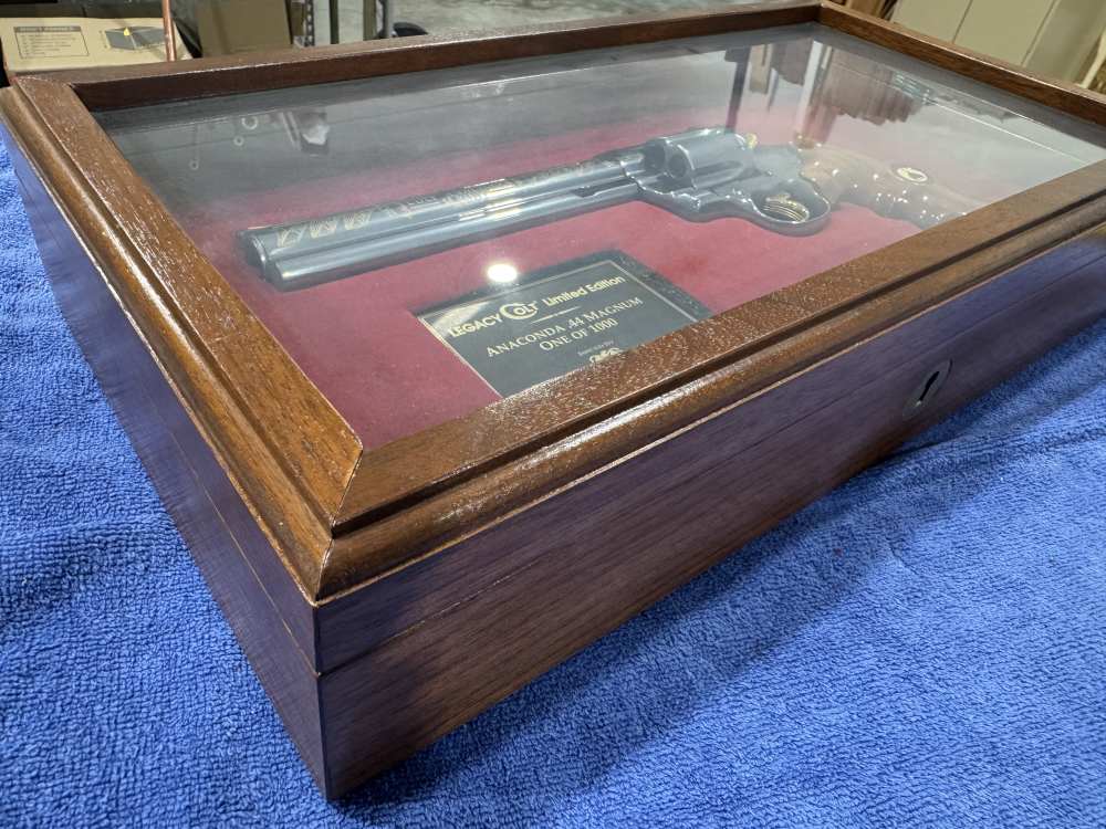 COLT ANACONDA 44 MAG AMERICAN HISTORICAL ASSOC LEGACY GOLD ENGRAVED (J-29)-img-37