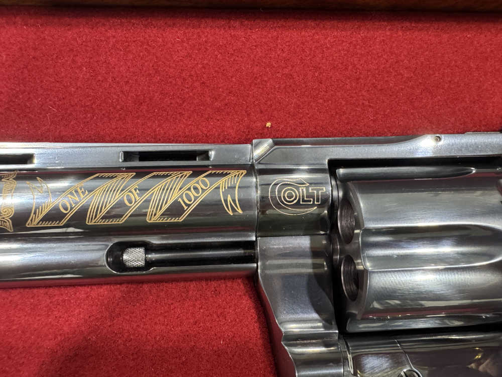 COLT ANACONDA 44 MAG AMERICAN HISTORICAL ASSOC LEGACY GOLD ENGRAVED (J-29)-img-10