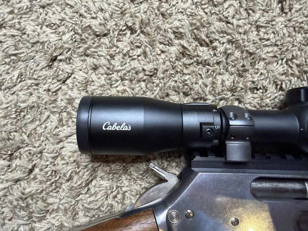 Like new Marlin 336ss 30-30 wood stainless w/ scope BEAUTIFUL! TRADES!-img-4
