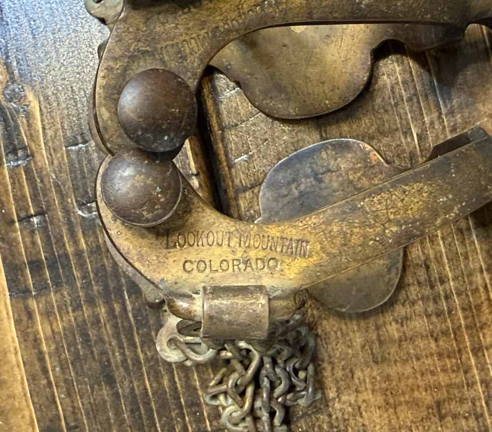 Historic BUFFALO BILL CODY MADE PERSONAL SPURS.  “W. F. Cody. Spurs”-img-3
