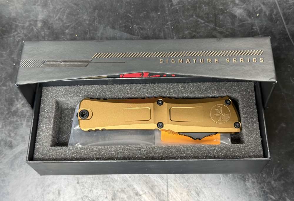 Microtech Combat Troodon Interceptor Marfione Signature Series-img-5