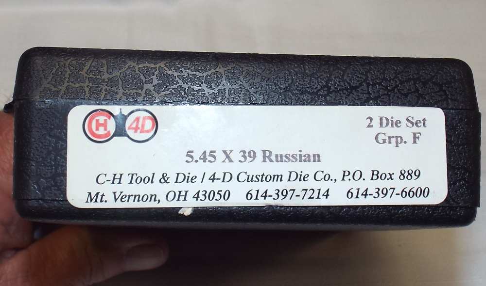 C&H Tool & Die   5.45x39 Russian Die Set-img-0