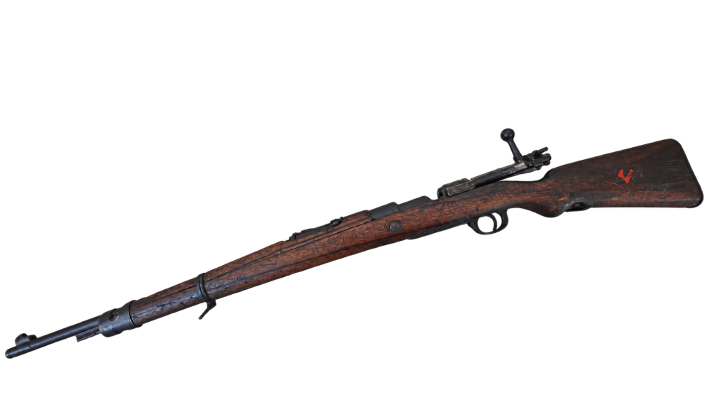1937 German Mauser 98-pattern; Chinese-contract service rifle, with bayonet-img-1