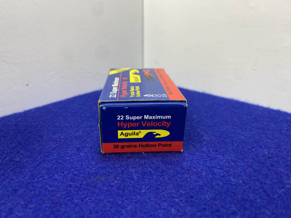 50 Rounds Aguila .22 LR Super Maximum 30Gr HP Ammunition *HYPER VELOCITY*-img-8