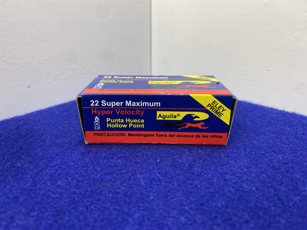 50 Rounds Aguila .22 LR Super Maximum 30Gr HP Ammunition *HYPER VELOCITY*-img-5