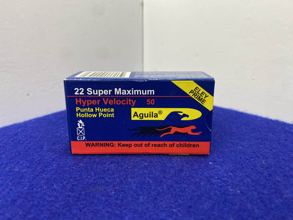 50 Rounds Aguila .22 LR Super Maximum 30Gr HP Ammunition *HYPER VELOCITY*-img-9