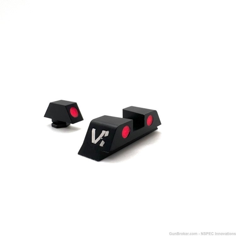 VI Glock 17 19 Red Night Sight Sights-img-0