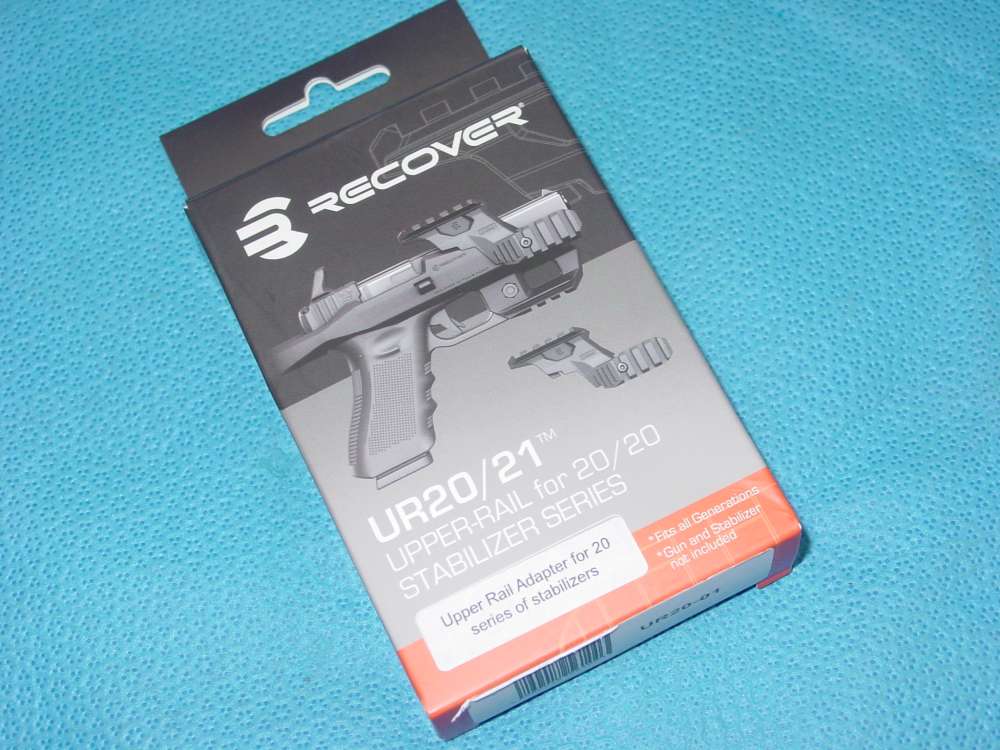 Recover Tactical 20/20N Stabilizer Brace Kit and Upper Rail for Glock-img-1