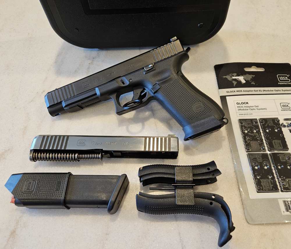 Glock 34 Gen5 MOS with Extra Glock 17 Gen5 Slide Assembly -img-1