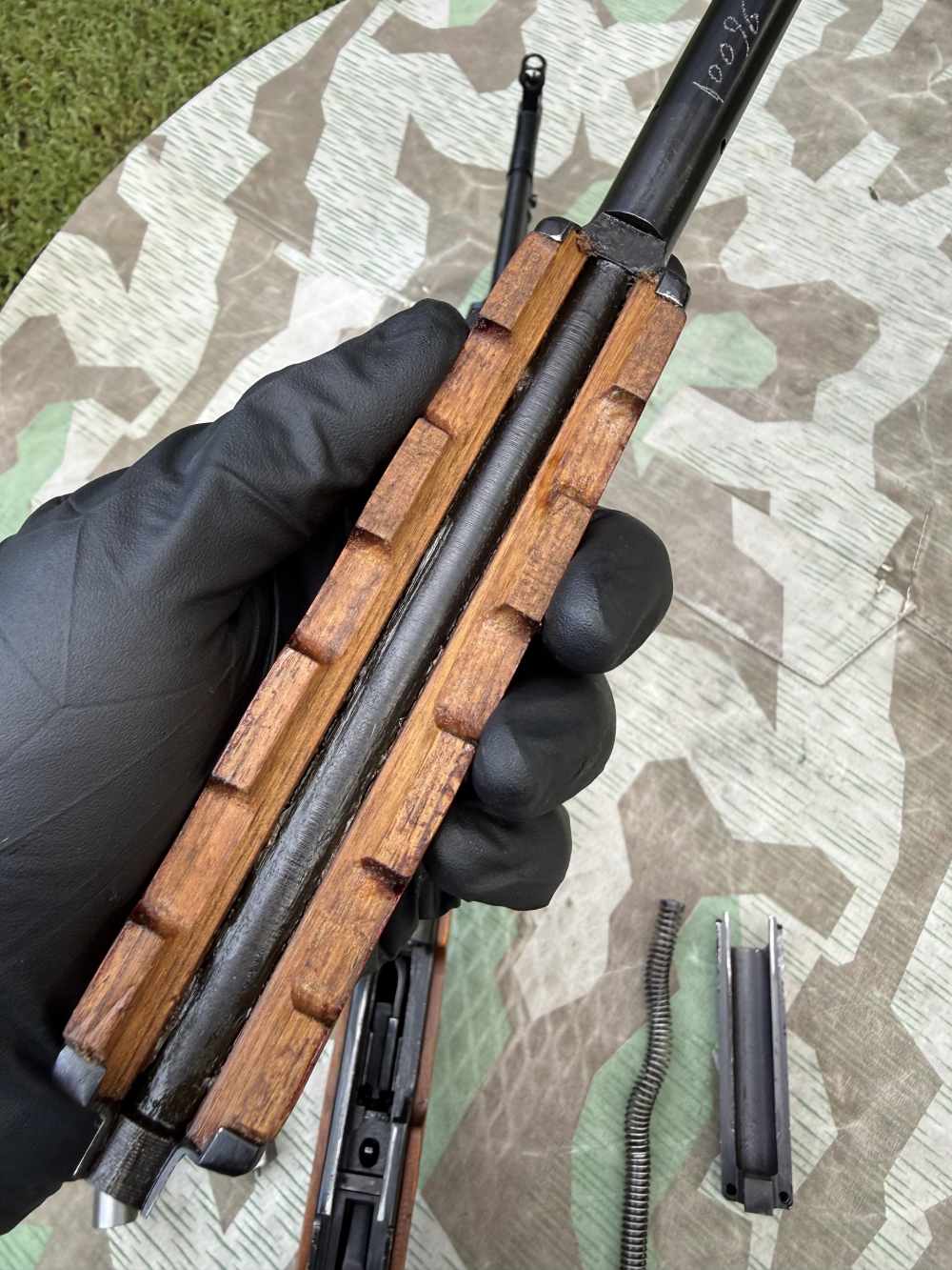 Excellent+ All Original Chinese Type 56 SKS Rare Milled Gas Tube Matching -img-4