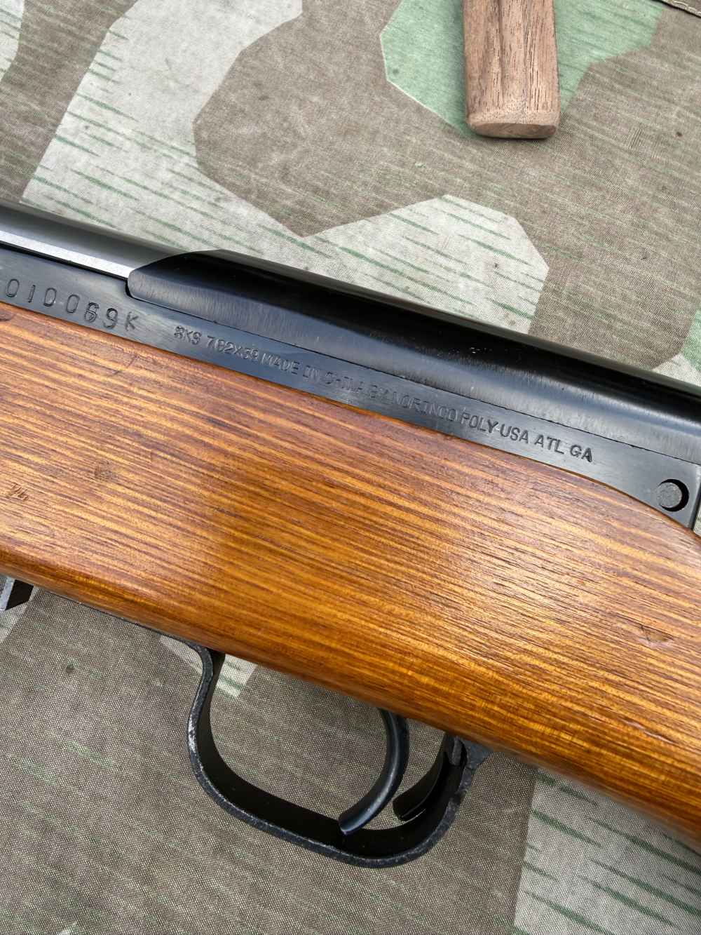 Excellent+ All Original Chinese Type 56 SKS Rare Milled Gas Tube Matching -img-61