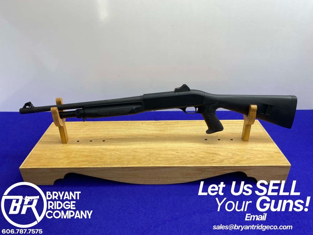 Benelli M1 Super 90 Tactical 12 Ga 18.5" *TACTICAL INERTIA-DRIVEN SHOTGUN*-img-0
