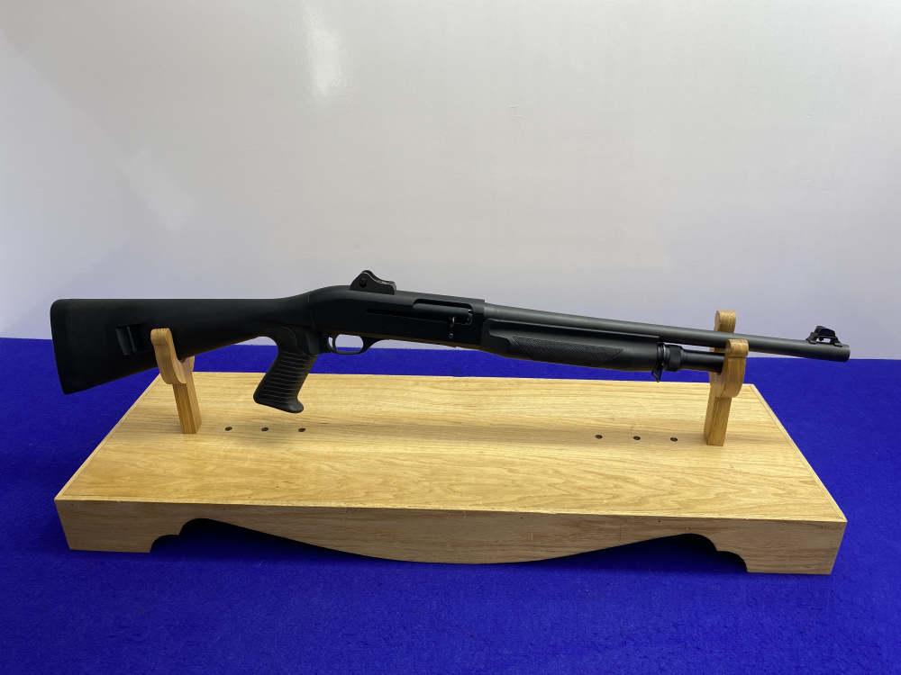 Benelli M1 Super 90 Tactical 12 Ga 18.5" *TACTICAL INERTIA-DRIVEN SHOTGUN*-img-16