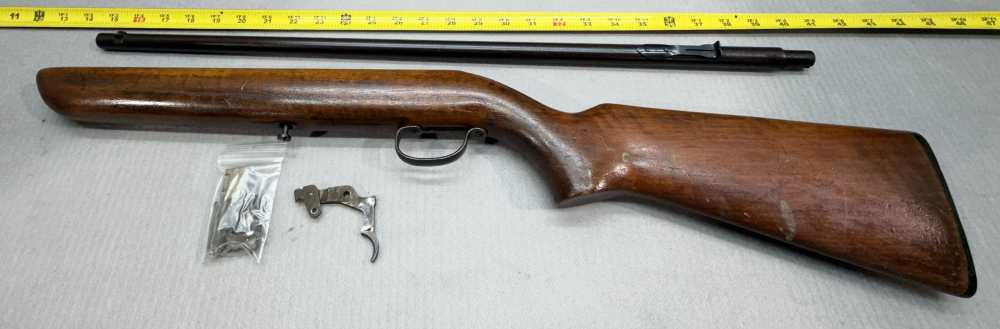 Remington 510 Target Master 22 S/LR Parts Kit- Stock, Barrel, Trigger & Mis-img-0