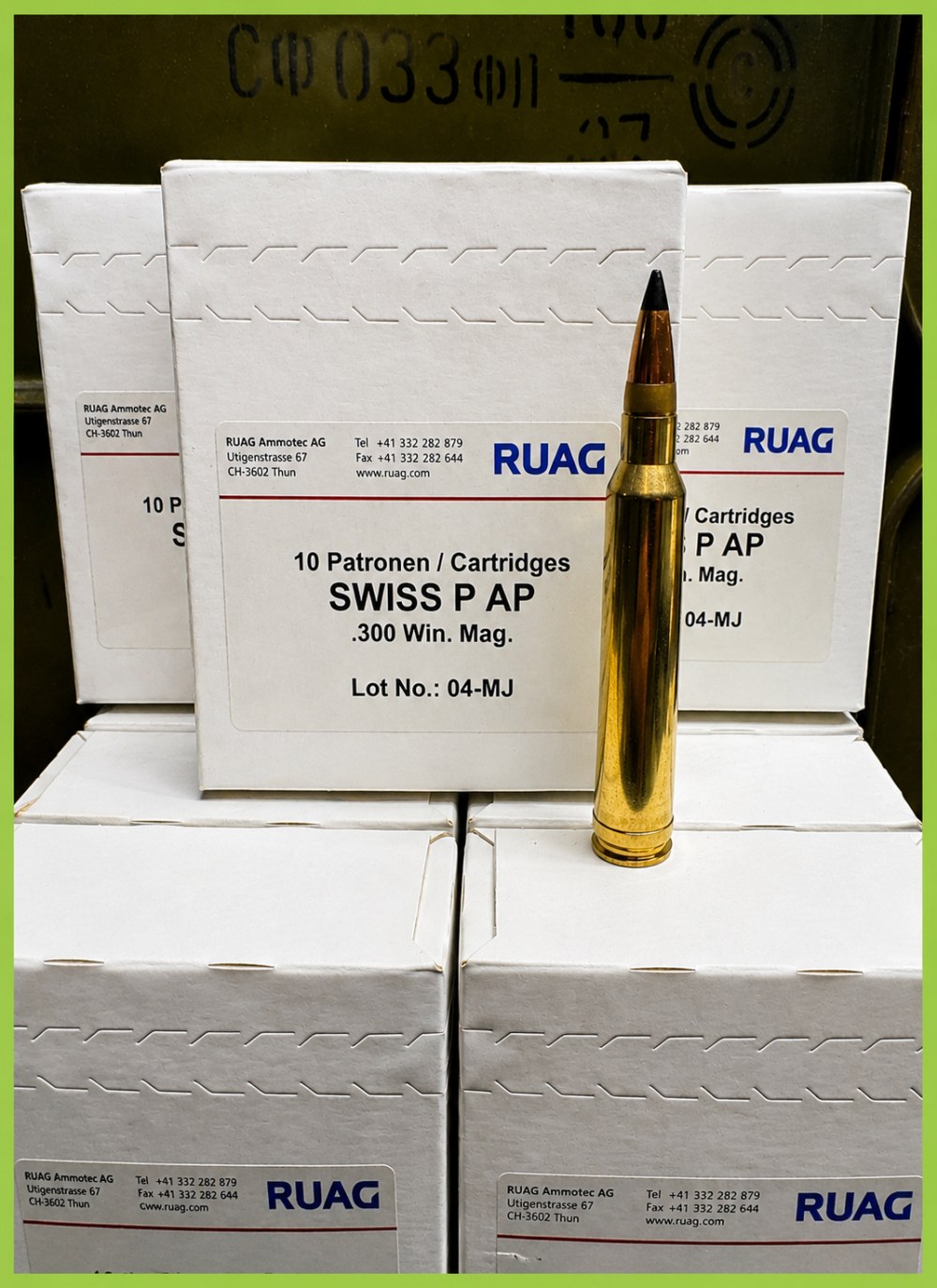 300 Win Mag Armor Piercing Swiss P AP NO CC FEES-img-0