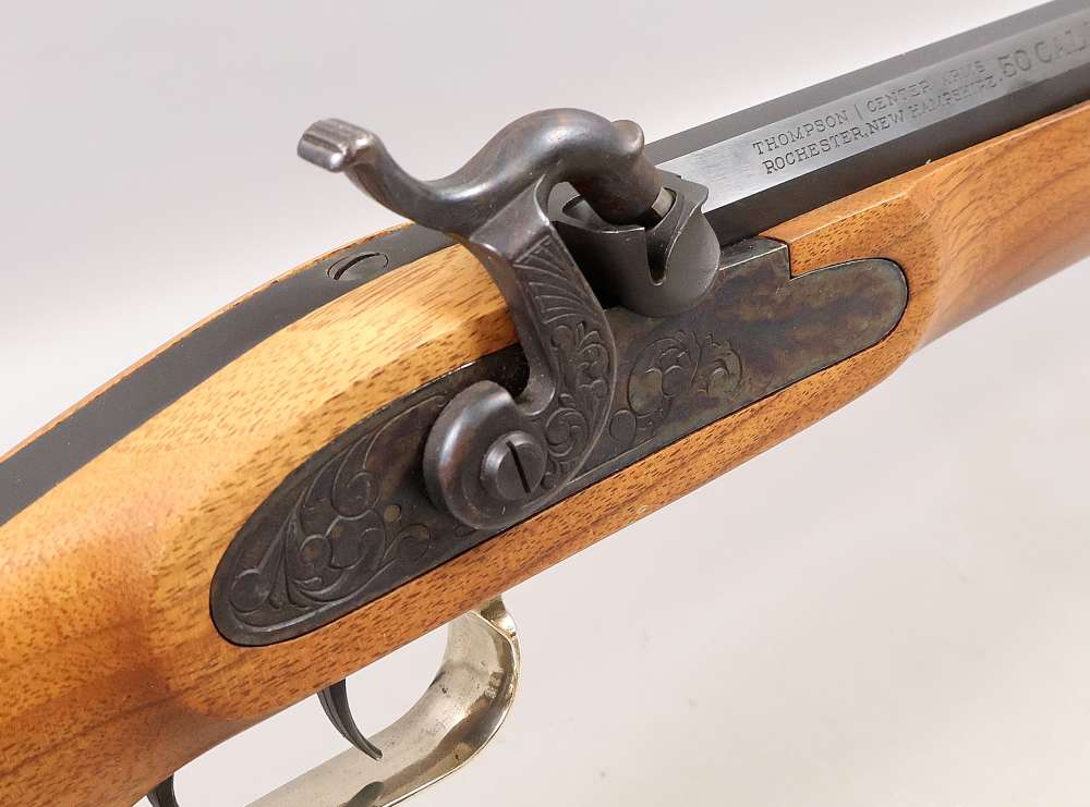 THOMPSON CENTER 50 Cal HAWKEN RIFLE UNFIRED ? MINT BORE VERY NICE -img-0