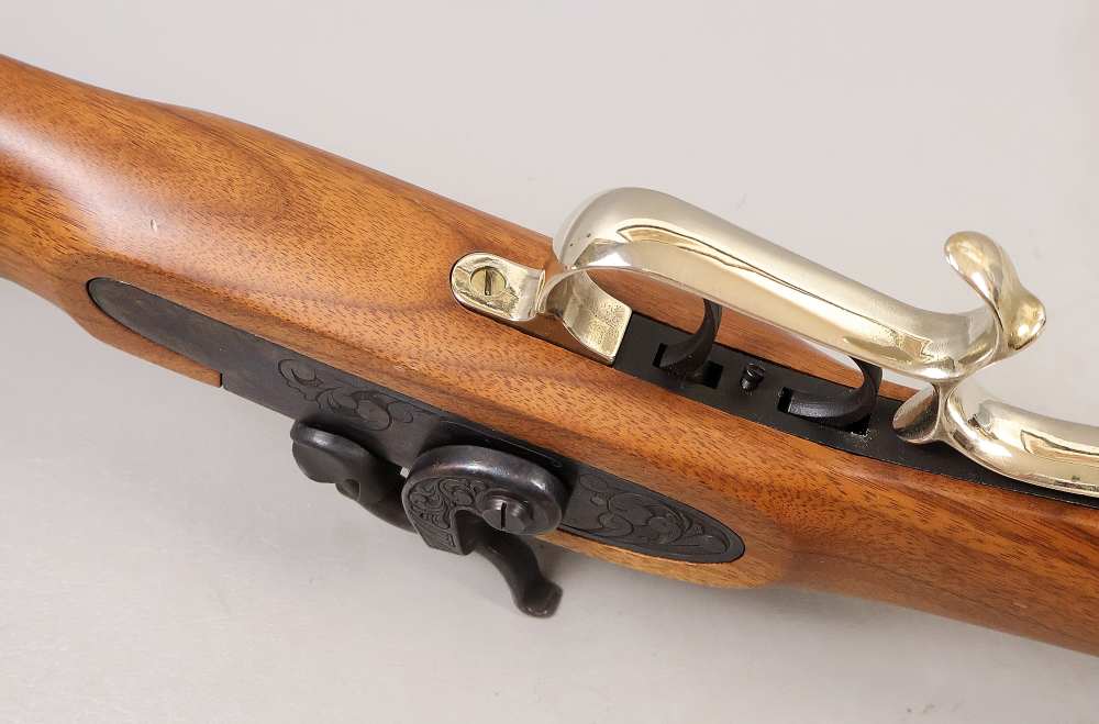 THOMPSON CENTER 50 Cal HAWKEN RIFLE UNFIRED ? MINT BORE VERY NICE -img-80