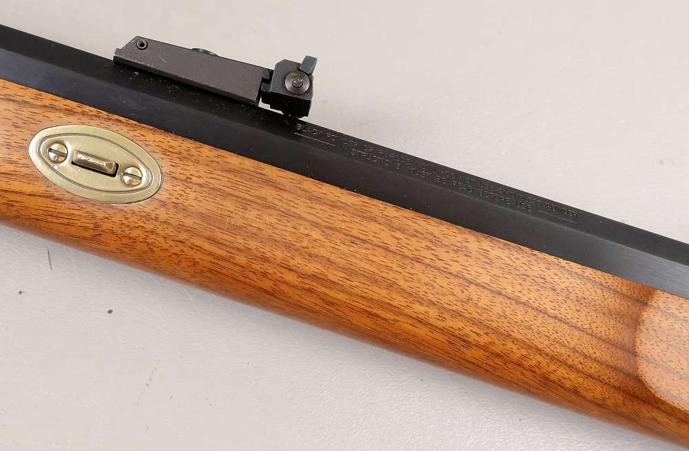 THOMPSON CENTER 50 Cal HAWKEN RIFLE UNFIRED ? MINT BORE VERY NICE -img-43