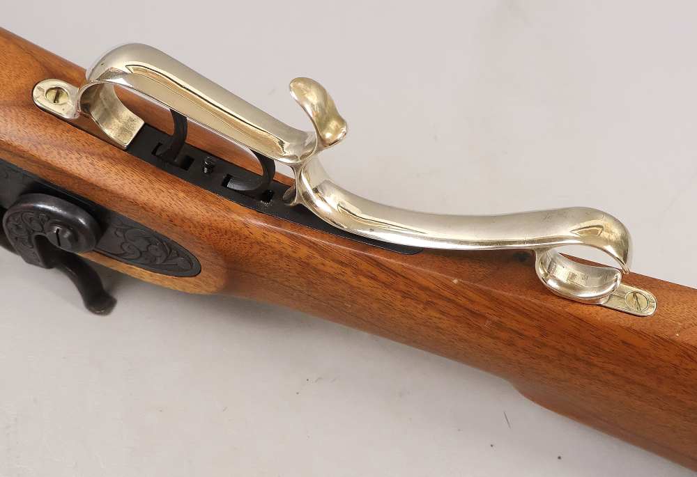 THOMPSON CENTER 50 Cal HAWKEN RIFLE UNFIRED ? MINT BORE VERY NICE -img-76