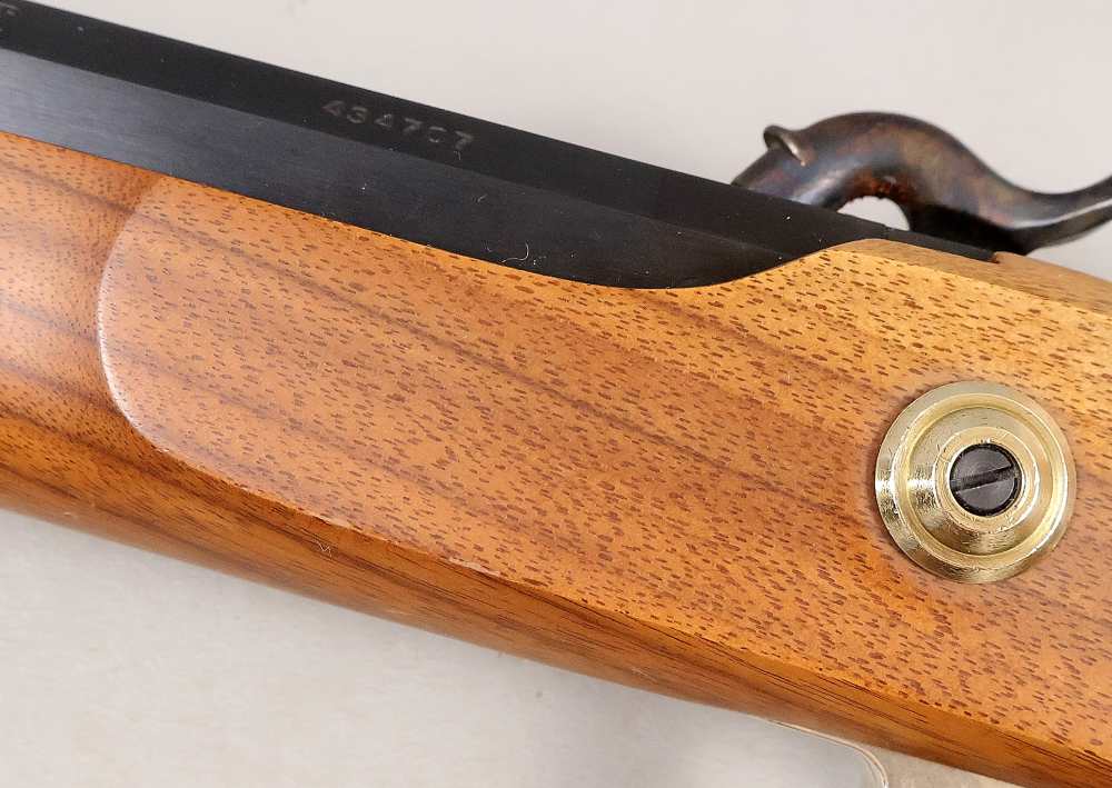 THOMPSON CENTER 50 Cal HAWKEN RIFLE UNFIRED ? MINT BORE VERY NICE -img-18