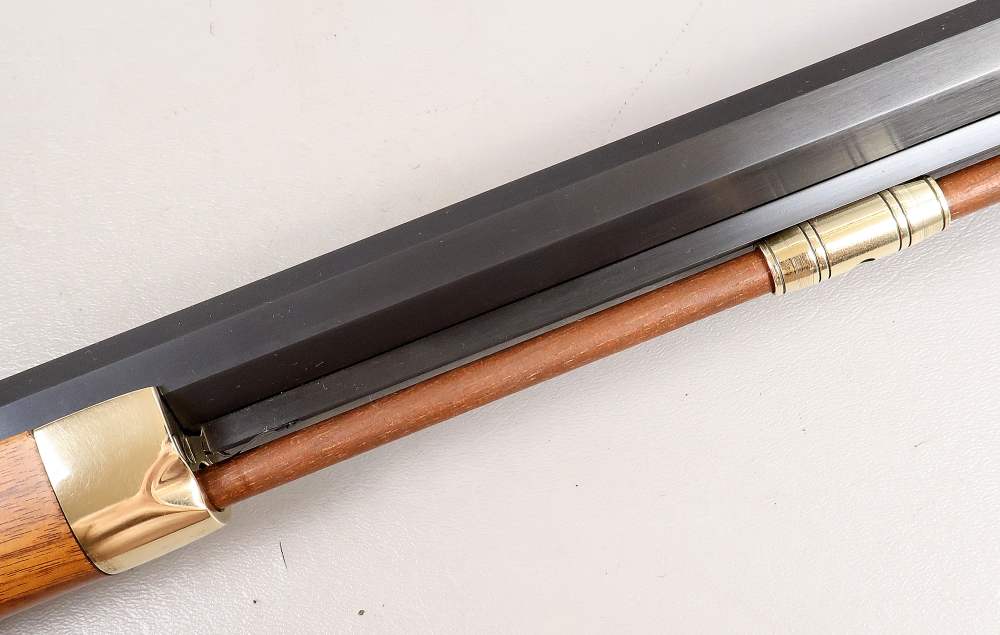 THOMPSON CENTER 50 Cal HAWKEN RIFLE UNFIRED ? MINT BORE VERY NICE -img-48