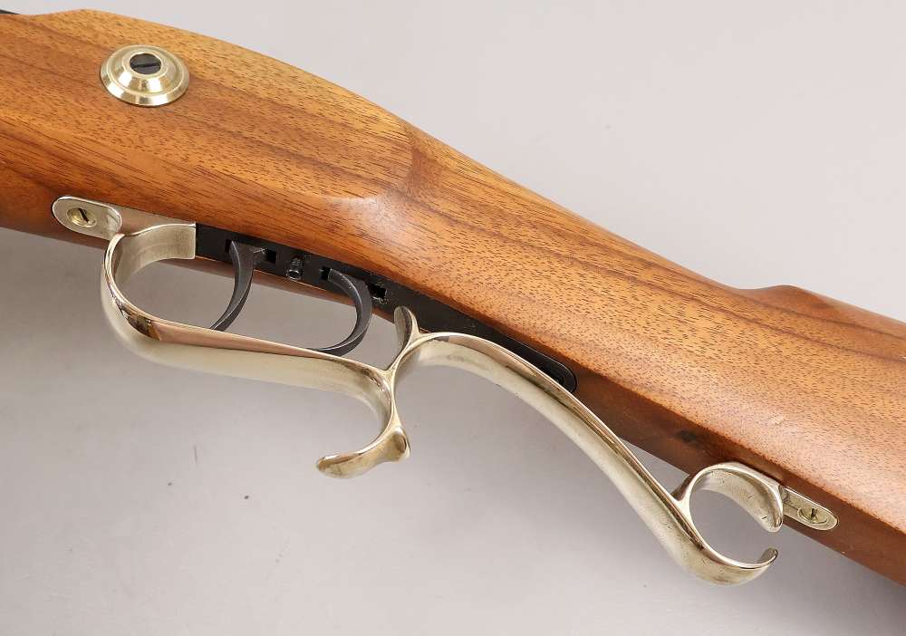 THOMPSON CENTER 50 Cal HAWKEN RIFLE UNFIRED ? MINT BORE VERY NICE -img-20