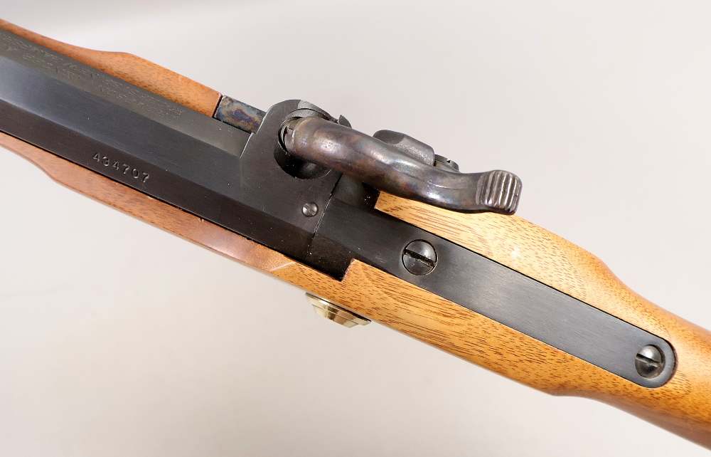 THOMPSON CENTER 50 Cal HAWKEN RIFLE UNFIRED ? MINT BORE VERY NICE -img-62