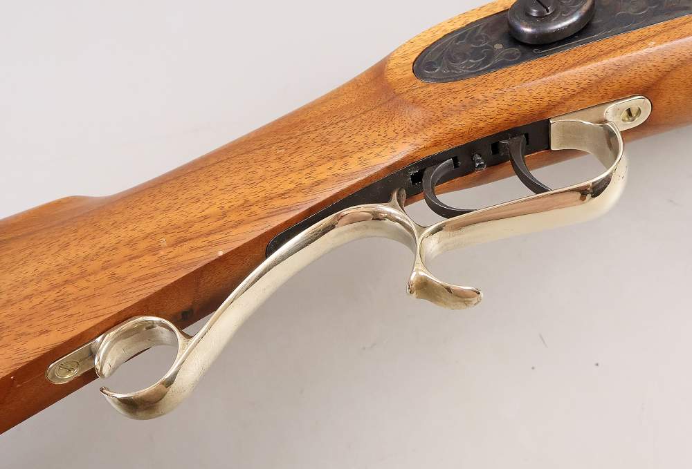 THOMPSON CENTER 50 Cal HAWKEN RIFLE UNFIRED ? MINT BORE VERY NICE -img-19