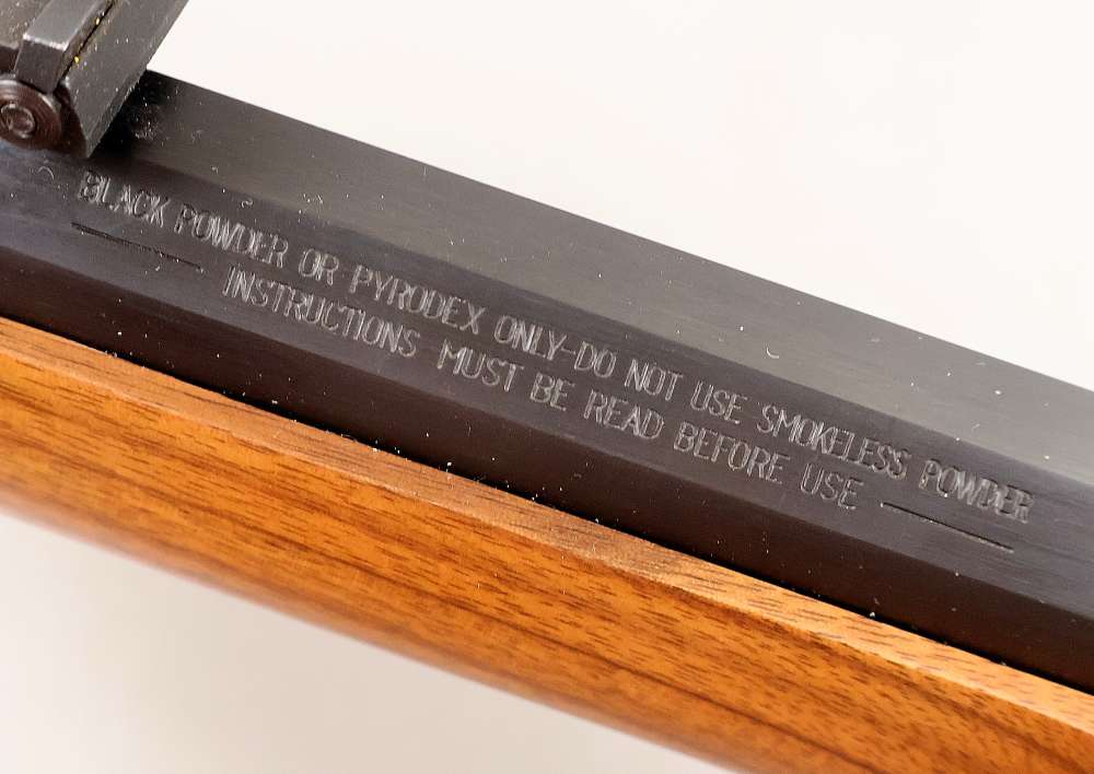 THOMPSON CENTER 50 Cal HAWKEN RIFLE UNFIRED ? MINT BORE VERY NICE -img-35