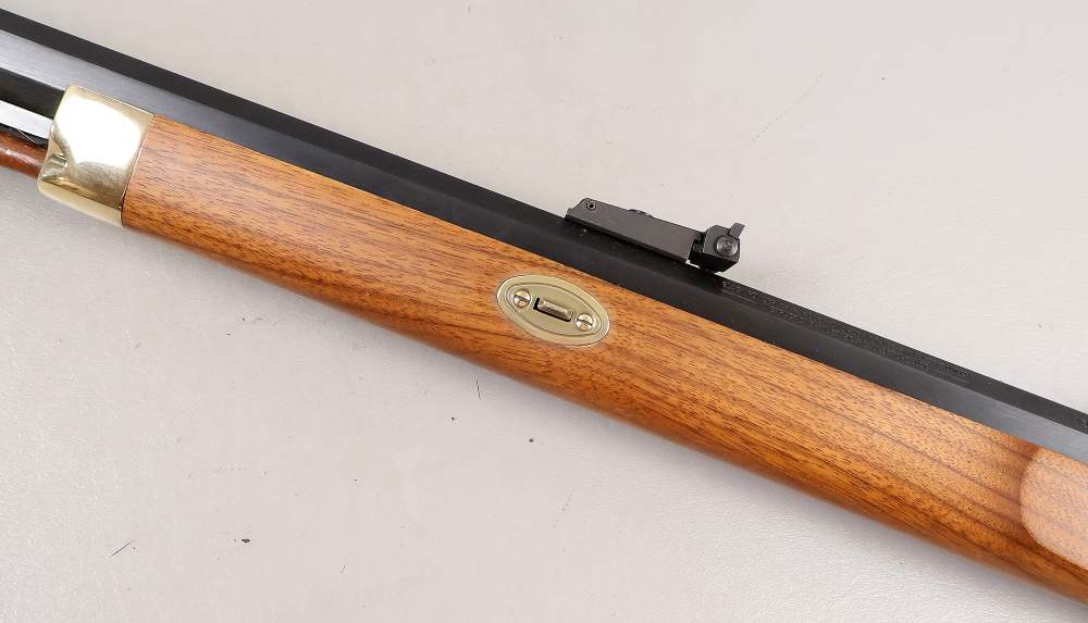 THOMPSON CENTER 50 Cal HAWKEN RIFLE UNFIRED ? MINT BORE VERY NICE -img-41