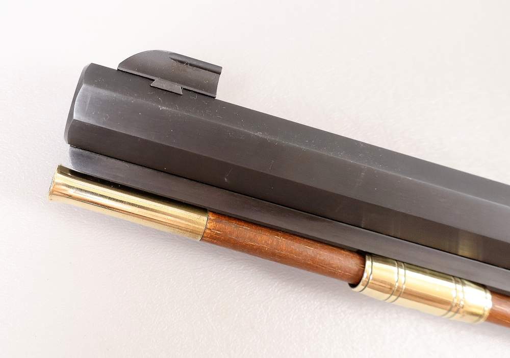 THOMPSON CENTER 50 Cal HAWKEN RIFLE UNFIRED ? MINT BORE VERY NICE -img-53