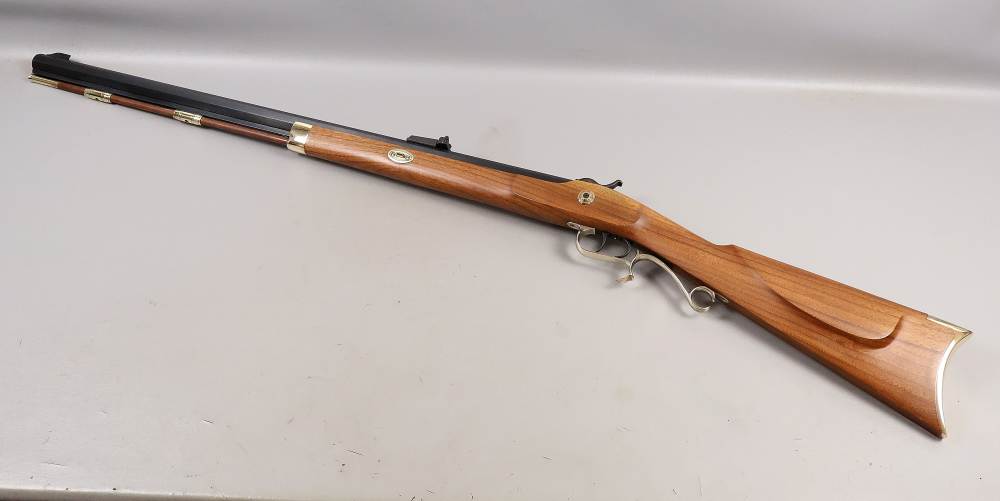 THOMPSON CENTER 50 Cal HAWKEN RIFLE UNFIRED ? MINT BORE VERY NICE -img-3