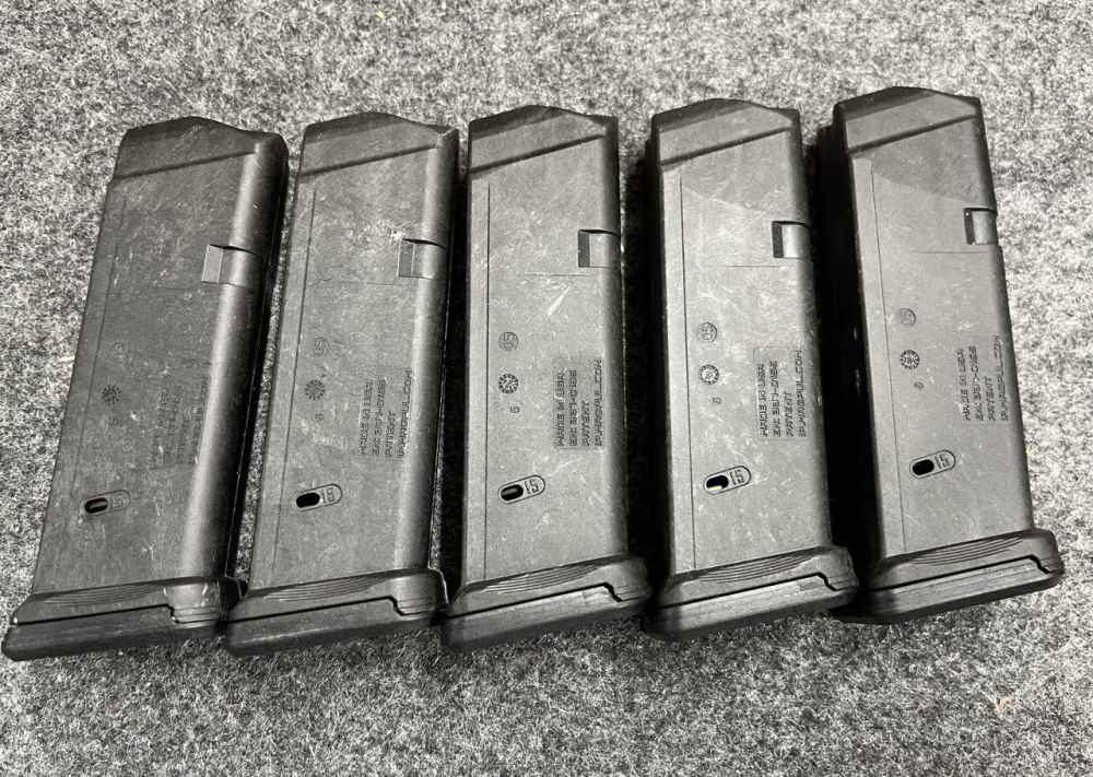 Magpul GL9 Glock 19 Pmag 15rd for G19 5-Pack-img-0