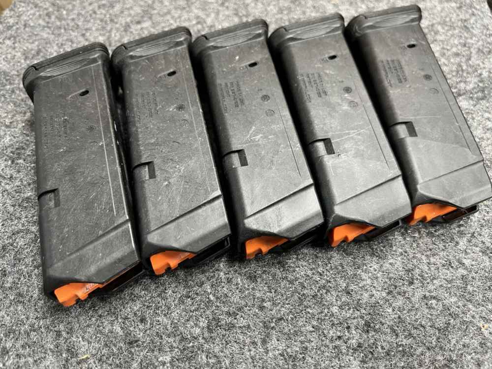 Magpul GL9 Glock 19 Pmag 15rd for G19 5-Pack-img-1