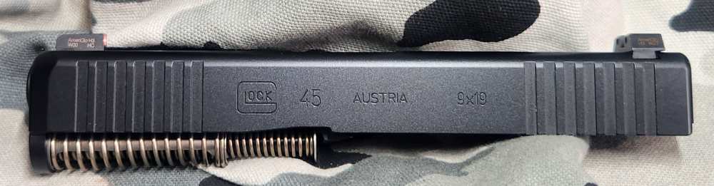 Glock 45 9MM Complete Slide Night Sights Used 430-img-1